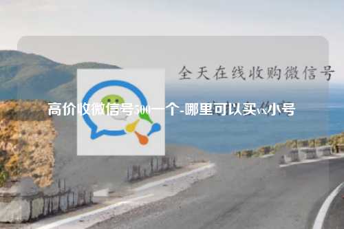 高价收微信号500一个-哪里可以买vx小号