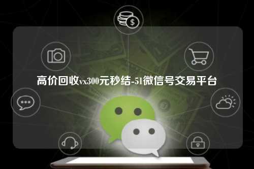 高价回收vx300元秒结-51微信号交易平台